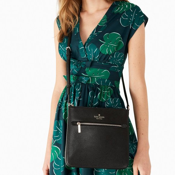 New Kate Spade Sadie Large Crossbody Black - Picture 3 of 4